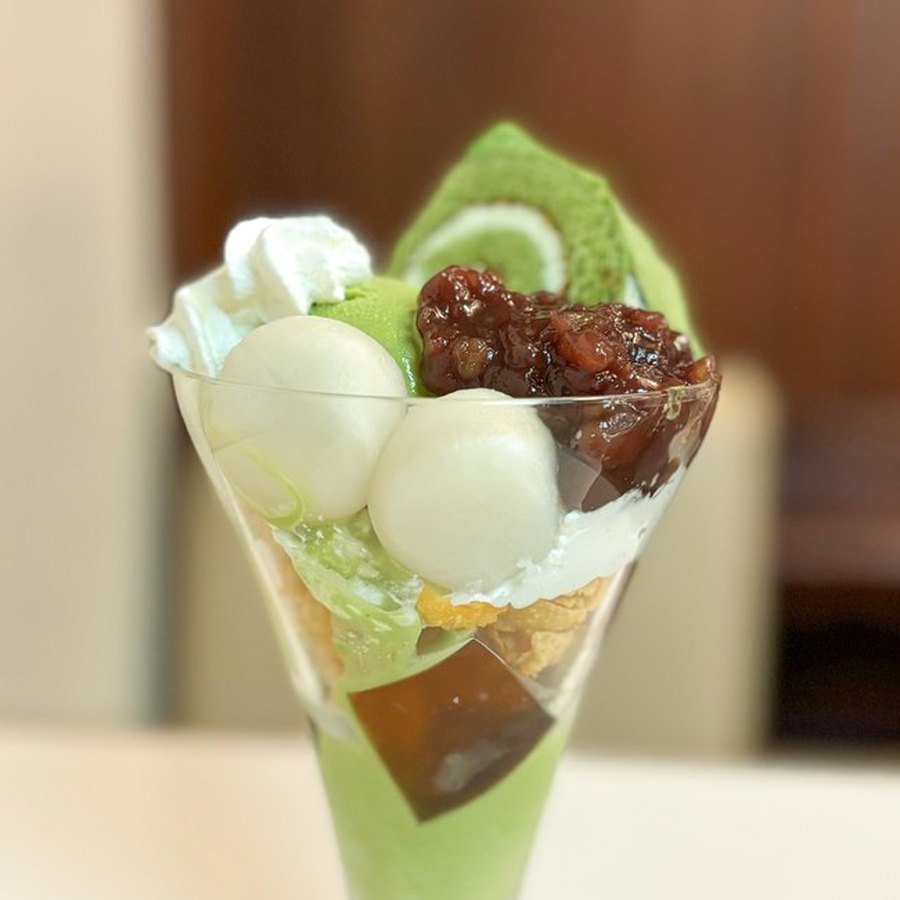 抹茶パフェ