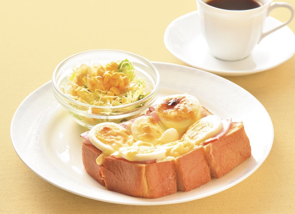 Cセット ハムタマゴチーズトースト