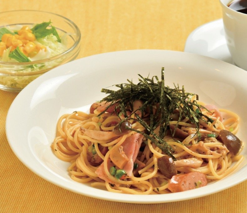 バターしょうゆ和風スパゲッティ